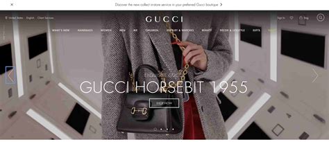 gucci website design|famous gucci designs.